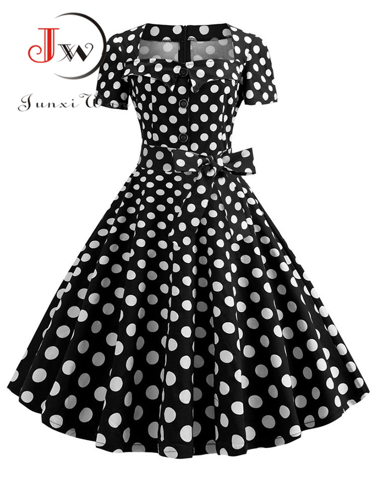 女性のためのレトロなヴィンテージサマードレス,カジュアルな赤 - Women'S Red Formal Wear のレビューと価格