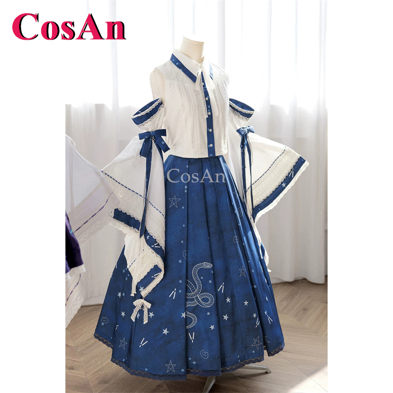 CosAn ゲーム東方プロジェクト小千夜かなえコスプレ衣装ゴ - Formal Skirt のレビューと価格