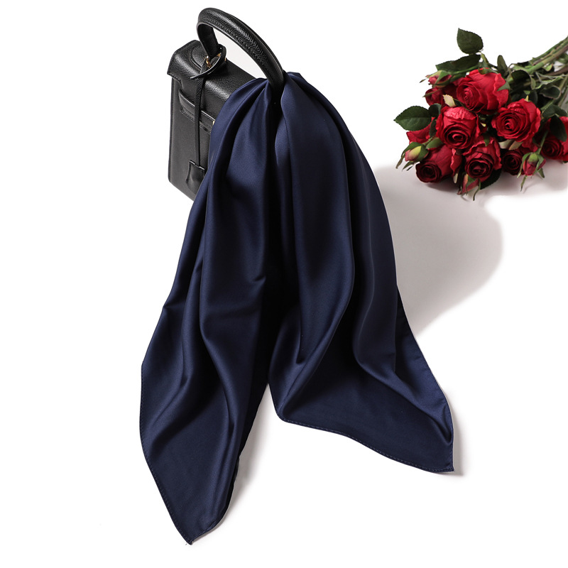 女性用イミテーションシルクスカーフ,70cm,ヨーロッパとア - Silk Blouse のレビューと価格