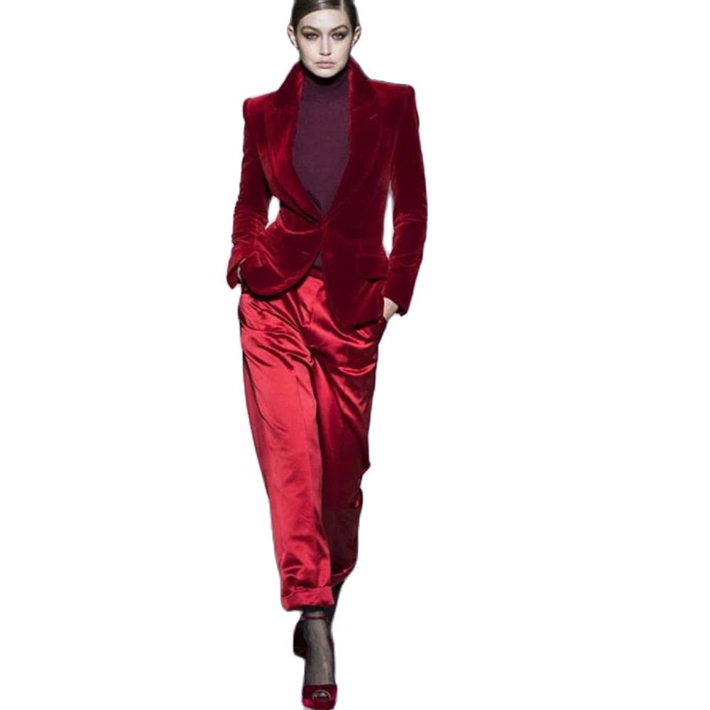 女性のためのエレガントな結婚式の衣装,赤ワインのためのベルベ - Women'S Red Formal Wear のレビューと価格