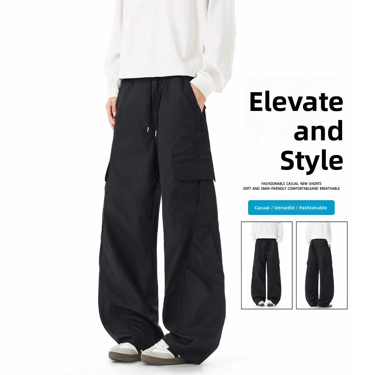 トレンディな 3D テーラードスポーツスウェットパンツメンズ - Tailored Trouser Wide のレビューと価格