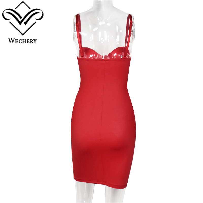 Wechery レッドドレス女性のための痩身シェイプウェアス - Women'S Red Formal Wear のレビューと価格