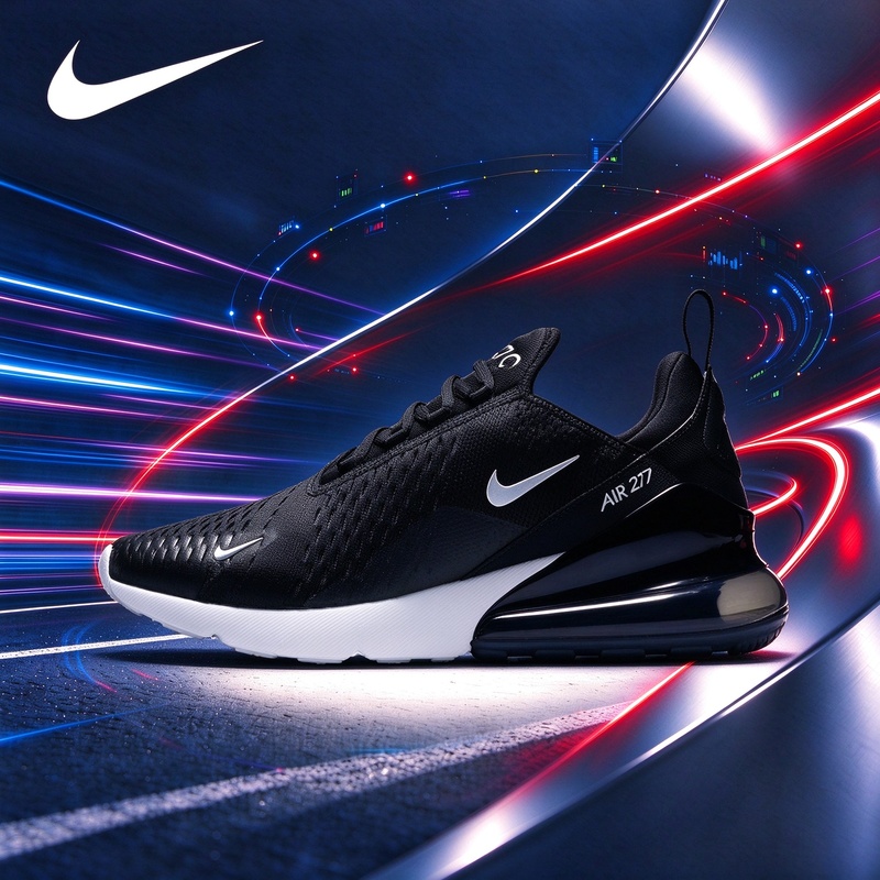 ナイキ エア マックス 270 ユニセックス ブラック＆ホワ - Nike Shoes Air Max 270 のレビューと価格