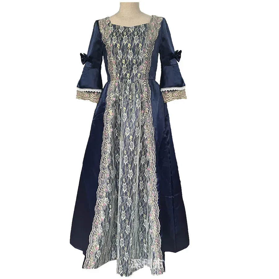 中世風の女性用ドレス、18世紀のレトロなロイヤルスタイル、レ - Lace Dress のレビューと価格