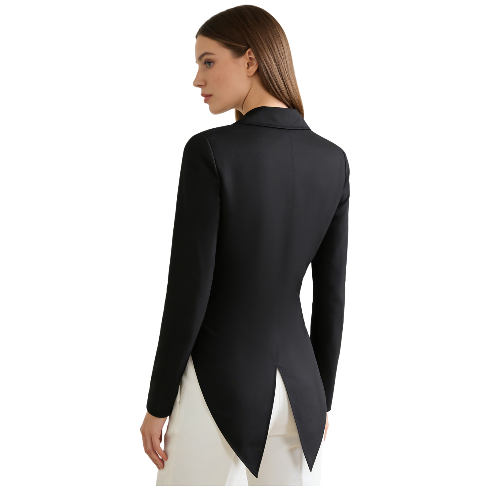 レディースナイトクラブカクテル燕尾服ウェイトレスコスプレ衣装 - Womens Blazer のレビューと価格