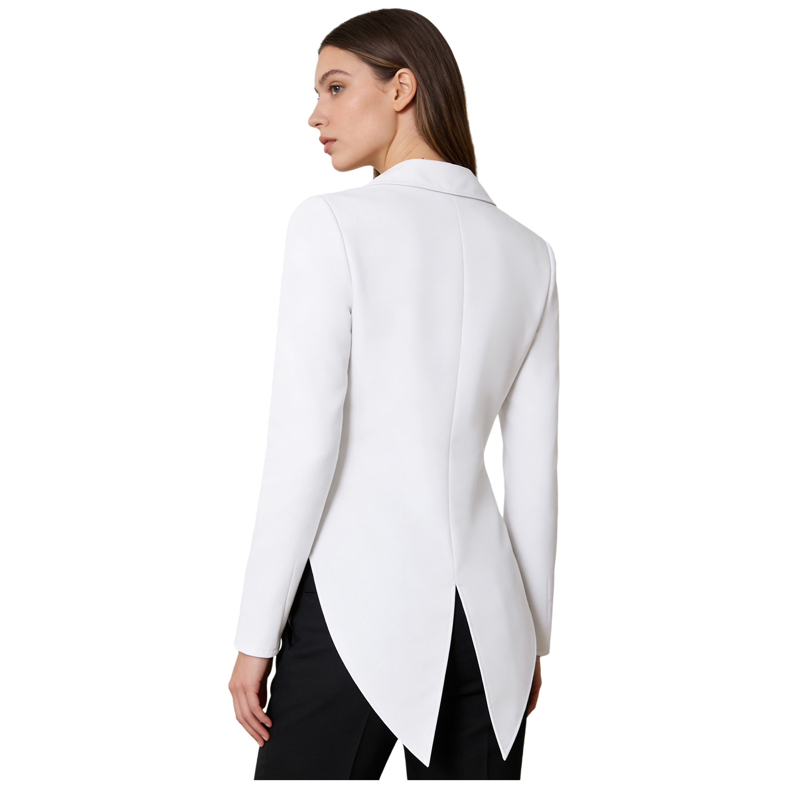 レディースナイトクラブカクテル燕尾服ウェイトレスコスプレ衣装 - Womens Blazer のレビューと価格