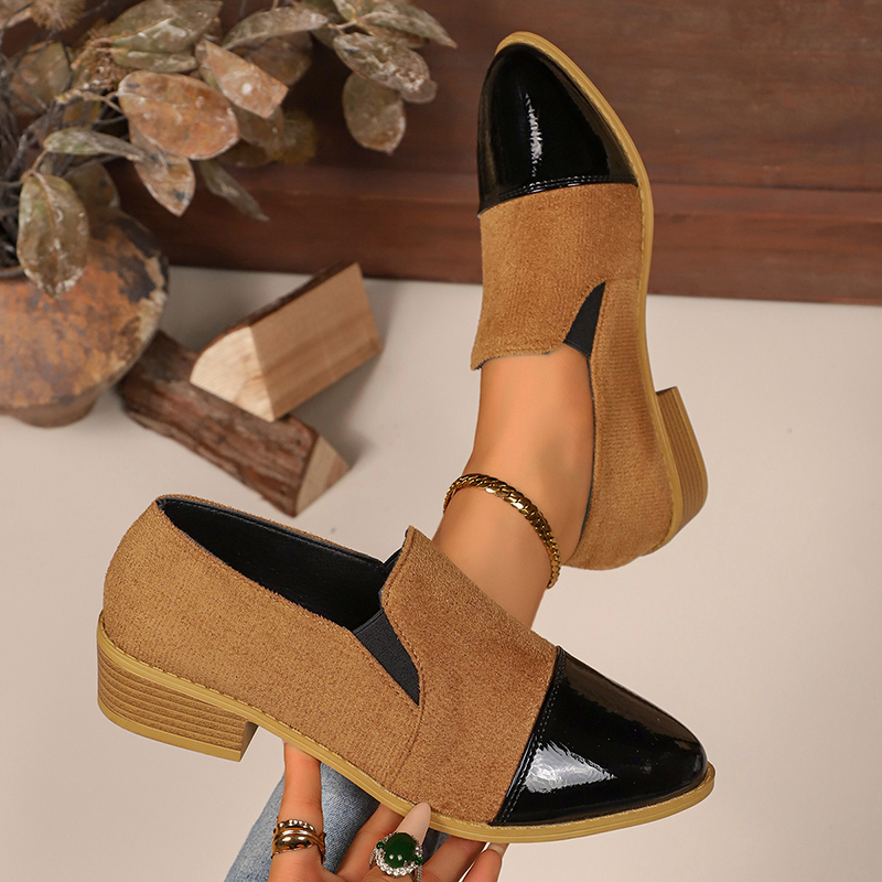 レオパード柄 レディース ローヒールパンプス ファッション  - Womens Heels のレビューと価格